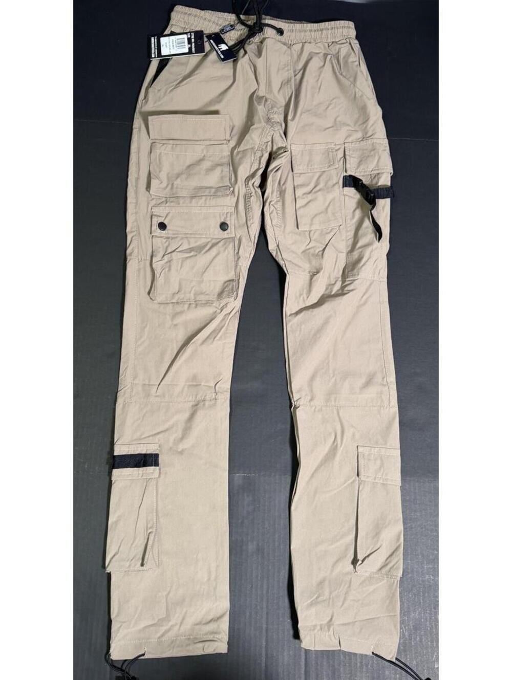 American Stitch Tactical Nylon Jogger Khaki Lightweight Mens XL (30 X 33) NWT